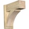 Ekena Millwork Thorton Block Rough Sawn Outlooker, Douglas Fir, 8"W x 20"D x 20"H OUT08X20X20THR05RDF - alternate 1